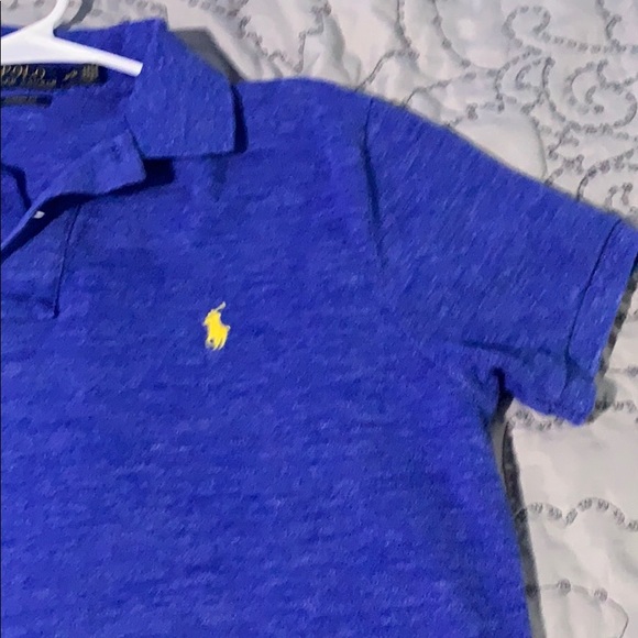 Blue polo short sleeve - Picture 3 of 4